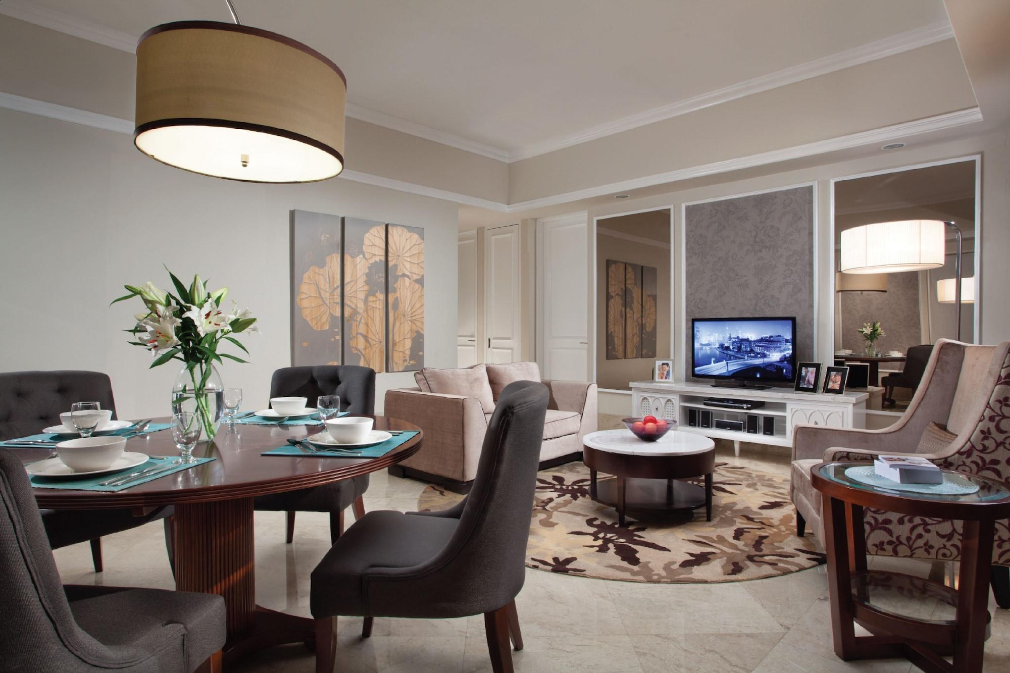 Ascott Jakarta Apartment Bagian luar foto